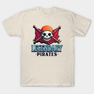 Legendary Pirates Anime Series T-Shirt